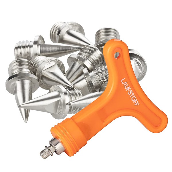 LAUFSTOFF Spikes for Athletics Replacement Spikes Spike Nails (9 mm,