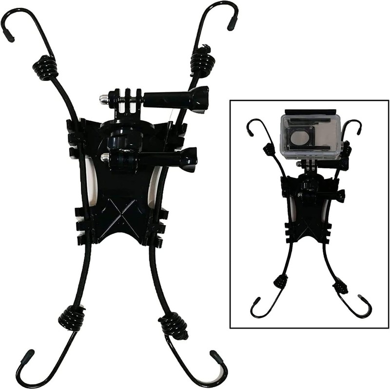 3-in-1 Universal Action Camera Chain Fence Installation, Suitable for Action