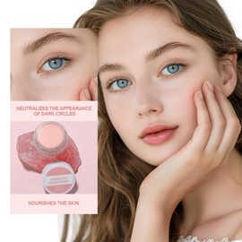 2Pcs-Under Eye Brightener & Concealer - Instant Anti-Aging Eraser - Colour-Correcting Primer for Dark Circles & Blemishes (Pink)