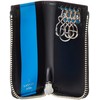 Lanvin On Blue 579602 Key Case, Zipper, Wagram Accessory, Black