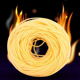 Vela de Cera de Abejas de 200 Pies, Mecha de Cáñamo Orgánico de Combustión Lenta sin Goteo, 2 Colores Disponibles, Fibra de Cáñamo Pura, Cera de Abejas Comestible (2)