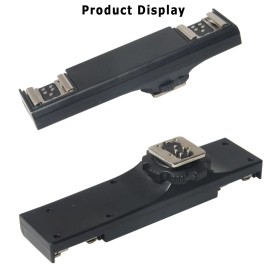 For Canon Advanced Sturdy Dual Hot Shoe Bracket for Digital SLR 7DII,70D,5DR,5