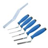 5 x Stainless Steel Finger Pointing Trowel Set 6 8