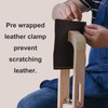 Tosnail Wood Leather Craft Hand Stitching Pony Horse Leather Clamp