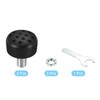 PATIKIL Roller Skate Toe Stops with 0.6'' Bolts, 1 Pair