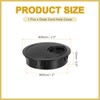 sourcing map Desk Hole Grommet 2 Inch(50mm), Zinc Alloy Round