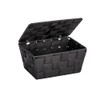 WENKO storage basket with lid Adria - bathroom basket, 19
