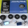 Alpine DDT-S30 360W Car Stereo Speakers Music Soft Dome Balanced Car Tweeters