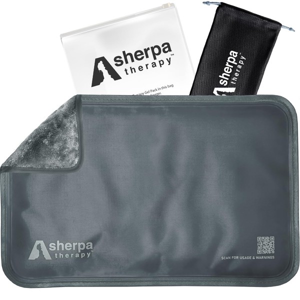 Sherpa Therapy SHERPA THERAPY Medium Flexible Gel Ice Packs Reusable