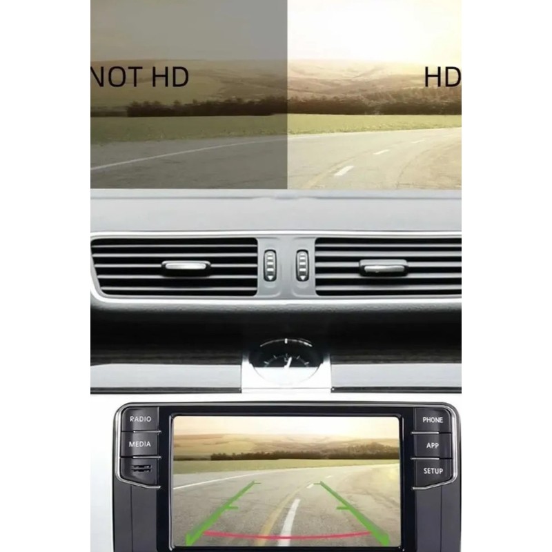 Camara De Reversa Jetta Mk6 Virtus Passat Tiguan Vw Hd