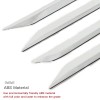 TESIN 4X Chrome Inner Door Decoration Trim Strips For Dodge