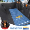 Dog Car Seat Cover Waterproof Vegan Leather, Scratchproof, Hard Bottom