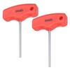 sourcing map 2pcs T-Handle Hex Key Wrench 4mm Metric T-Key