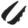 Gloss Black Front Bumper Fog Grille Ari Vent Cover Trims