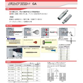 sanko- Techno Grip Anchor Ga Type sandyi-rupakku Ga – 10 m – P10, Pack of 10 