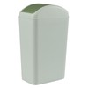 Dehouse 3 Gallon Plastic Trash Can with Swing Lid, Swing