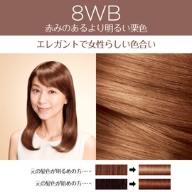 L'Oréal Paris Excellence R Cream Type Hair Color for Gray Coverage, 8WB Light Brighter Warm Chestnut