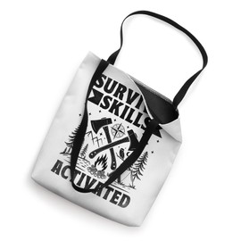 Survival Skills Activated Camping Scouting Scouts Scout Tote Bag