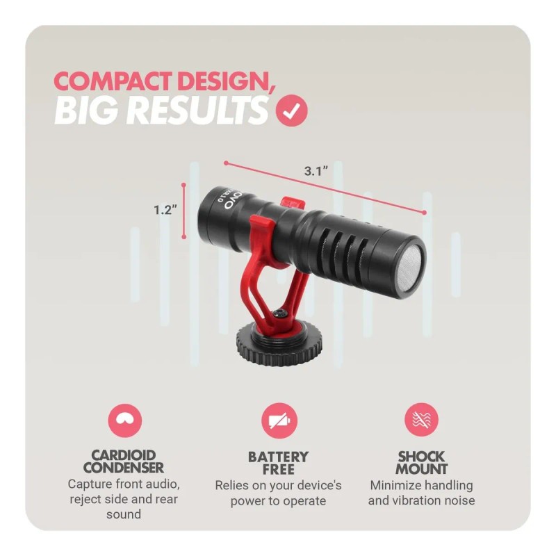 Kit De Video Del Creador De Contenido De Movo Con