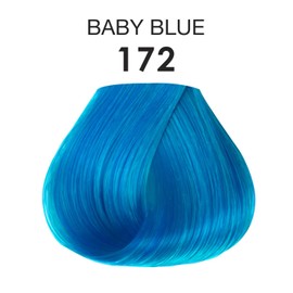 Adore Semi Permanent Hair Color - Vegan and Cruelty-Free Hair Dye - 4 Fl Oz - 172 Baby Blue (Pack of 1)