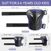 YooxArmor Adjustable Kids Knee & Elbow Pads Set with Wrist