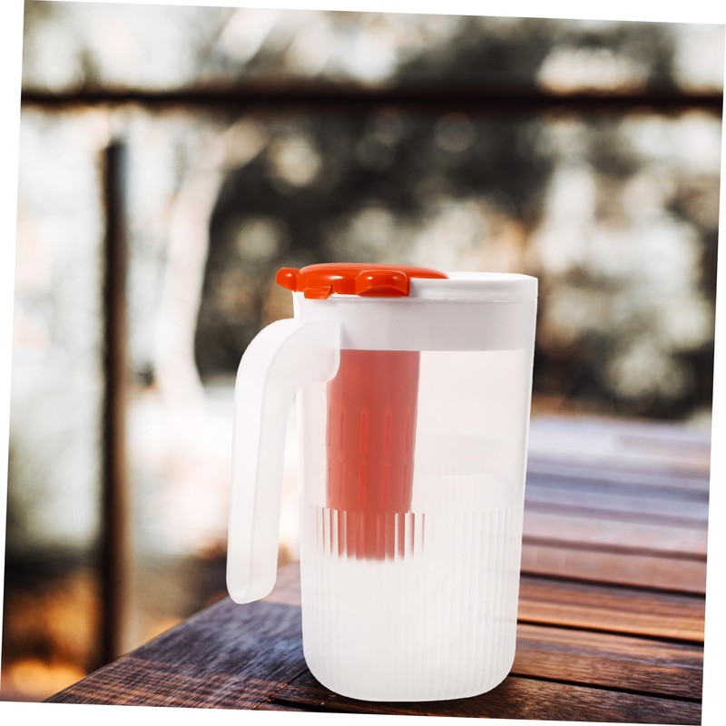 BIUDECO 2200ml Large Capacity Cold Kettle Infused Water Pitcher with