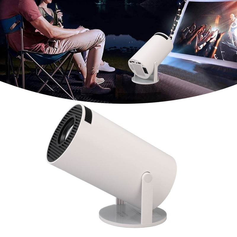 Mini Smart Projector for Android 11.0 HD 4K 2.4 5G