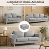 2PCS Sofa Arm Covers, Jacquard Sofa Arm Protector Covers with