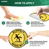 Anobell 5 Pack Slippery When Wet Stickers 18 Inch Self-Adhesive