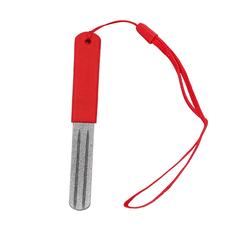 Sarini 2Pcs Fish Hook Sharpener Double Sided Fishing Hook Sharpener