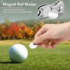 Skylety 4 Pieces Golf Divot Repair Tool with Magnetic Button