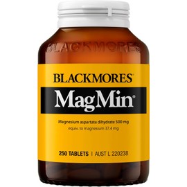 Blackmores MagMin – 250 Tablets | Magnesium for Bone, Muscle & Teeth Health