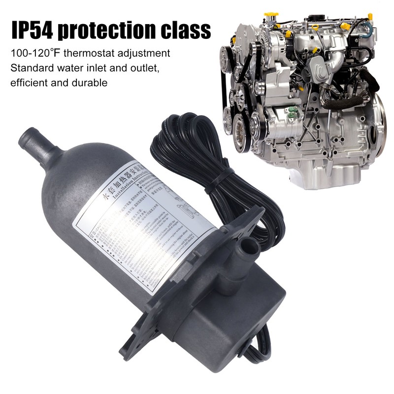 Engine Water Jacket Heater Self Circulating Diesel Generator Thermostat Coolant