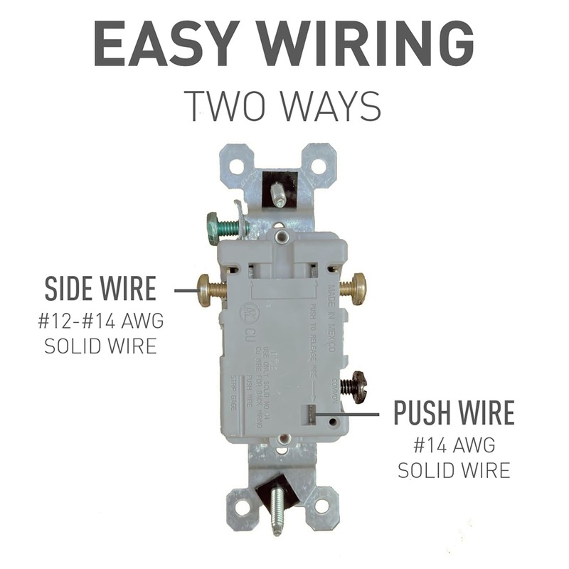 Legrand Pass & Seymour 663WGU Trademaster 15 Amp 3-Way Toggle