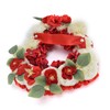Artificial Heart Shaped Wreaths Wedding Wreaths Fake Flowers Decoration for
