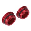 2Pcs Frame Hole Plug Cap Cover Aluminum Alloy Decorative Frame