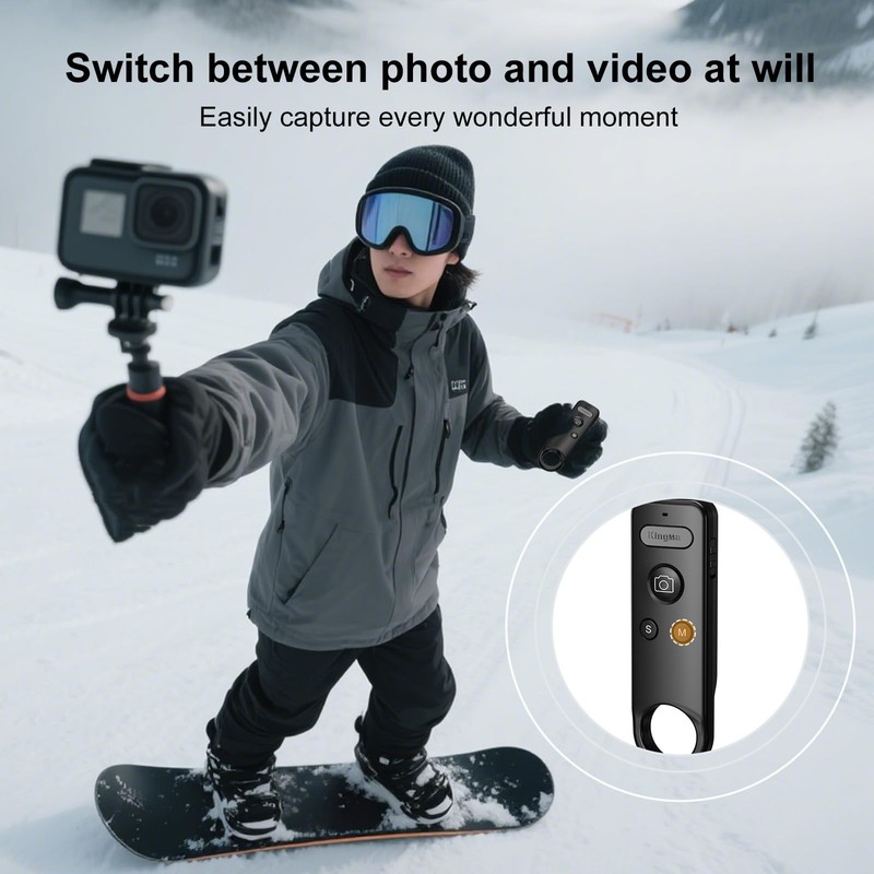 Wireless Go Pro 11 Insta360 Remote, Compatible with Insta360 ACE/ACE