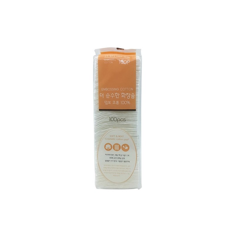 The Pure Embo Cotton Pads 100P / 더 순수한 엠보