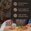 Cartman Pizza Cutter, Sharp Stainless Steel Blade, Rust Resistant, Comfort