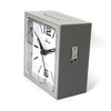Atlanta Quartz alarm clock without ticking, creeping second, light, flashing