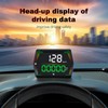 MIOLLYBO Car HUD Headup Display KM/H MPH Digital Speedometer with