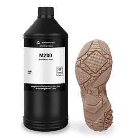MAGFORMS 3D Printer Resin 405nm UV Curing Shoe Mold Resin Fast Curing for LCD DLP MSLA 3D Printers High Precision Low Shrinkage 1kg (Coffee)