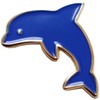 Dolphin Pin Badge Cute Iraka Pins Aquarium Fish Goods, Alloy