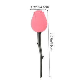 TOVINANNA Rose Makeup Brush Portable Makeup Brush Creative Design Makeup Supplies