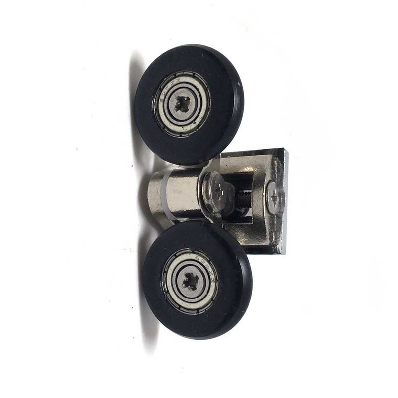 8 x Zinc Alloy Shower Cubicle Rollers 25mm Diameter Parts