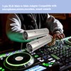 Voluty Tek XLR Male to 3 Pin XLR Microphone Adapter