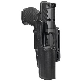 Pro IDPA Competition Holster fits Walther PDP Match 5'' Steel Frame (Right-Hand Draw, Black)