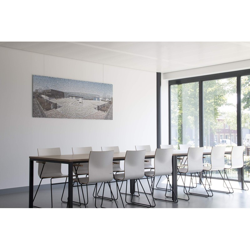 STAS Picture Hanging System: STAS prorail Flat White (150cm/~59") +