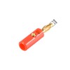 sourcing map 6 Pieces 4 mm Banana Plug Speaker Cable