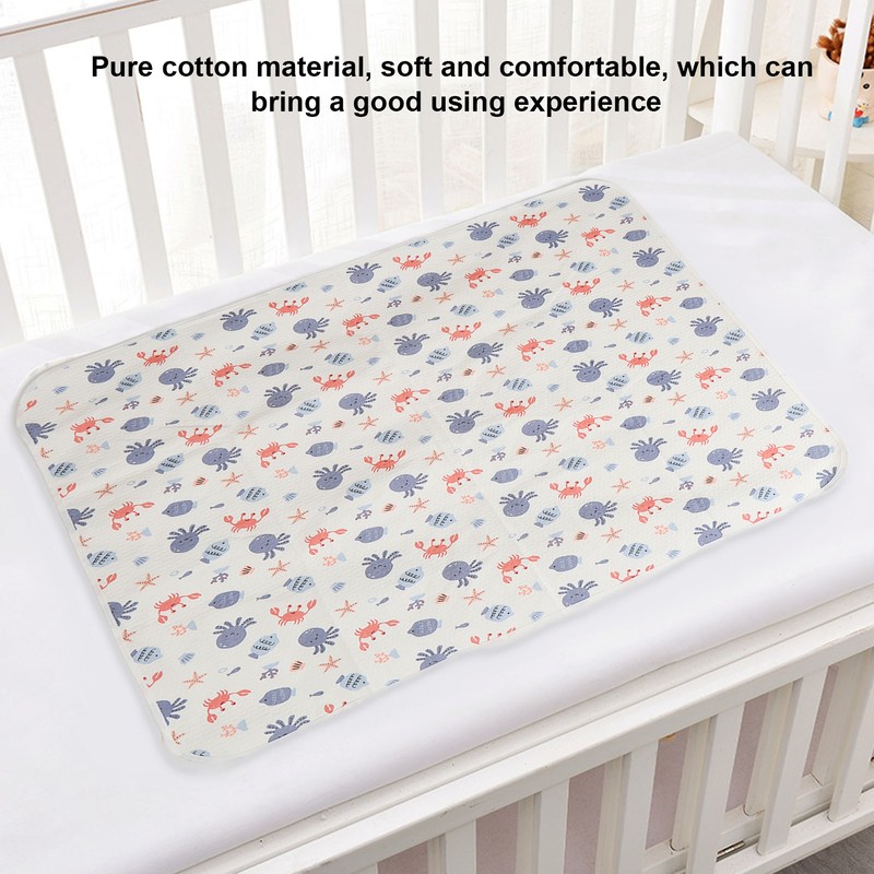 Thickened Urine Mat Cotton Waterproof Large Size Washable Nursing Diaper